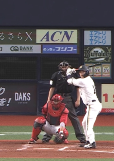 オリックス・バファローズバックネット裏看板
